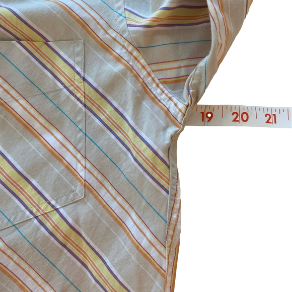 Pepe Jeans Kids stripped Collared Long Sleeve Cotton Shirt - size small boys - Picture 5 of 10